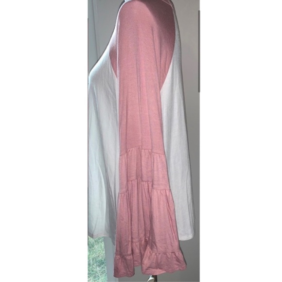 🎉HP🎉Blush Ivory Bell Long Sleeves Tunic - Picture 5 of 9